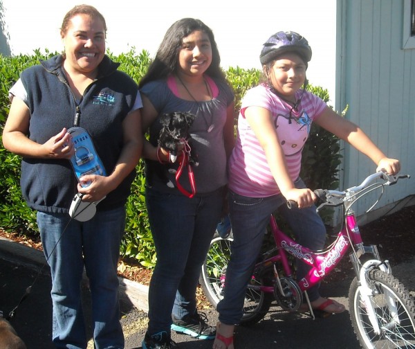 Dulce and Estella get new bikes